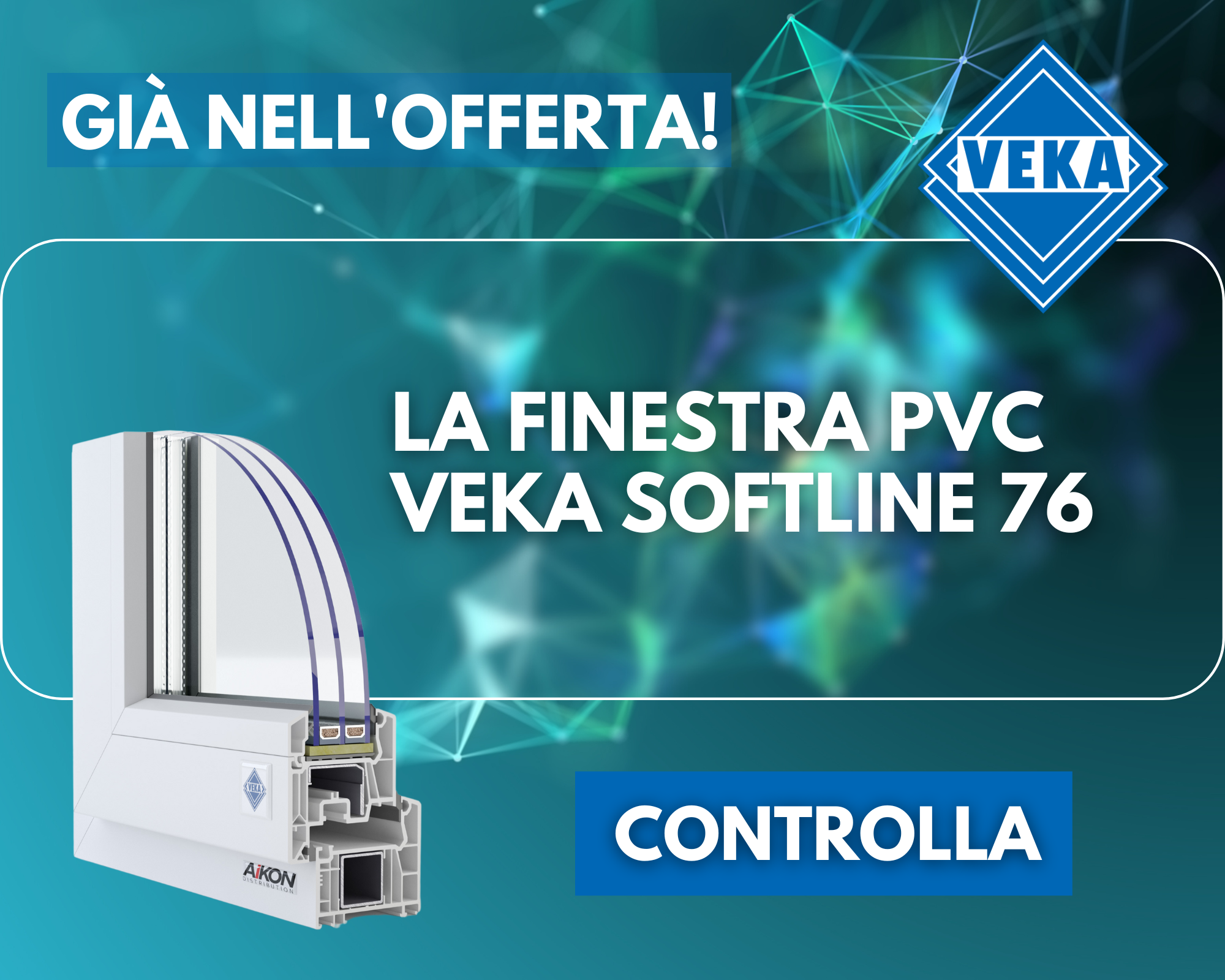 FINESTRE VEKA SOFTLINE 76