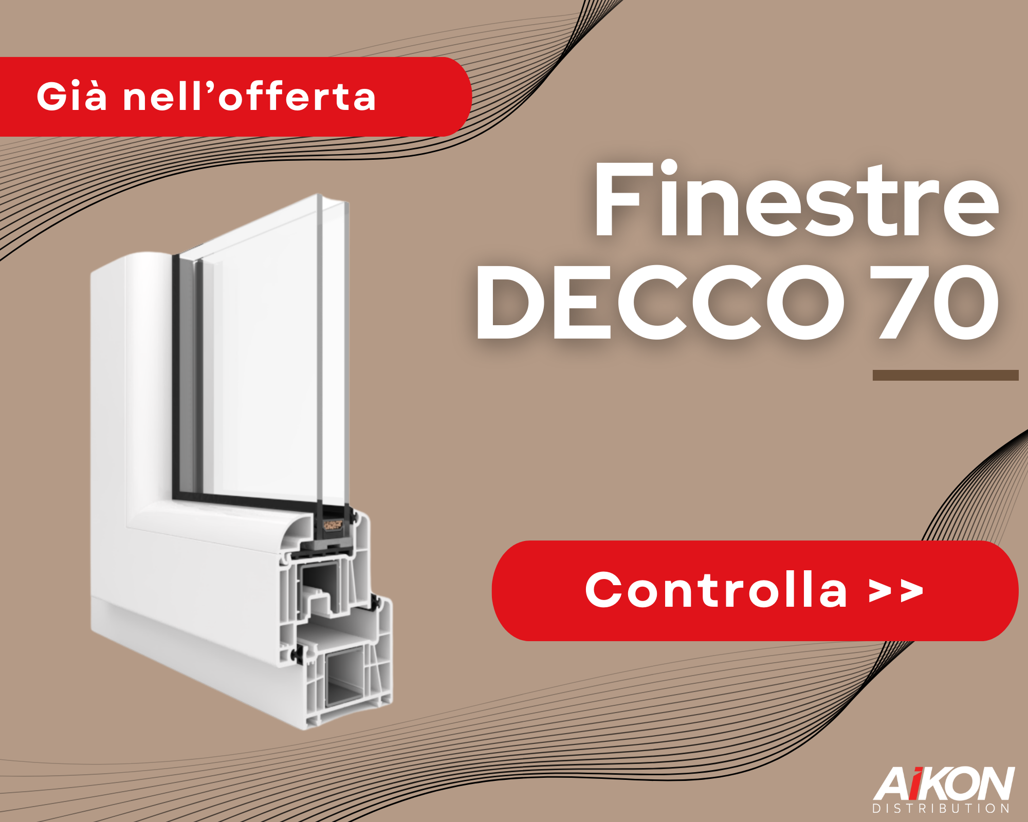 Finestre Decco70