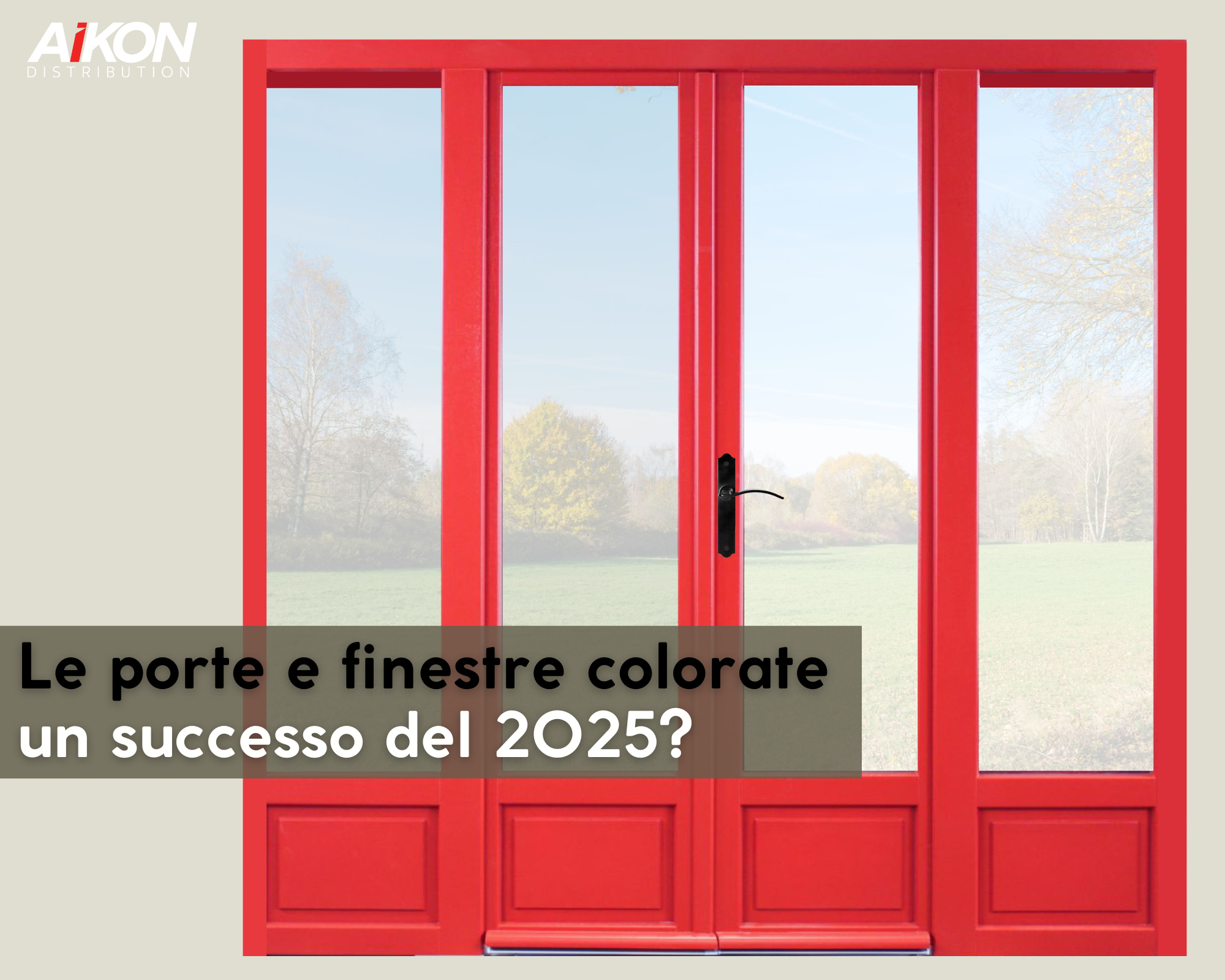 porte in rosso