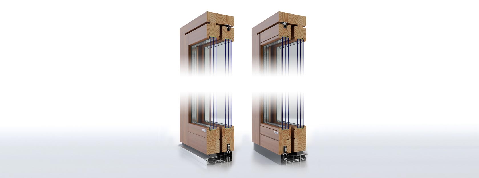 Porte di legno a sollevamento-scorrimento