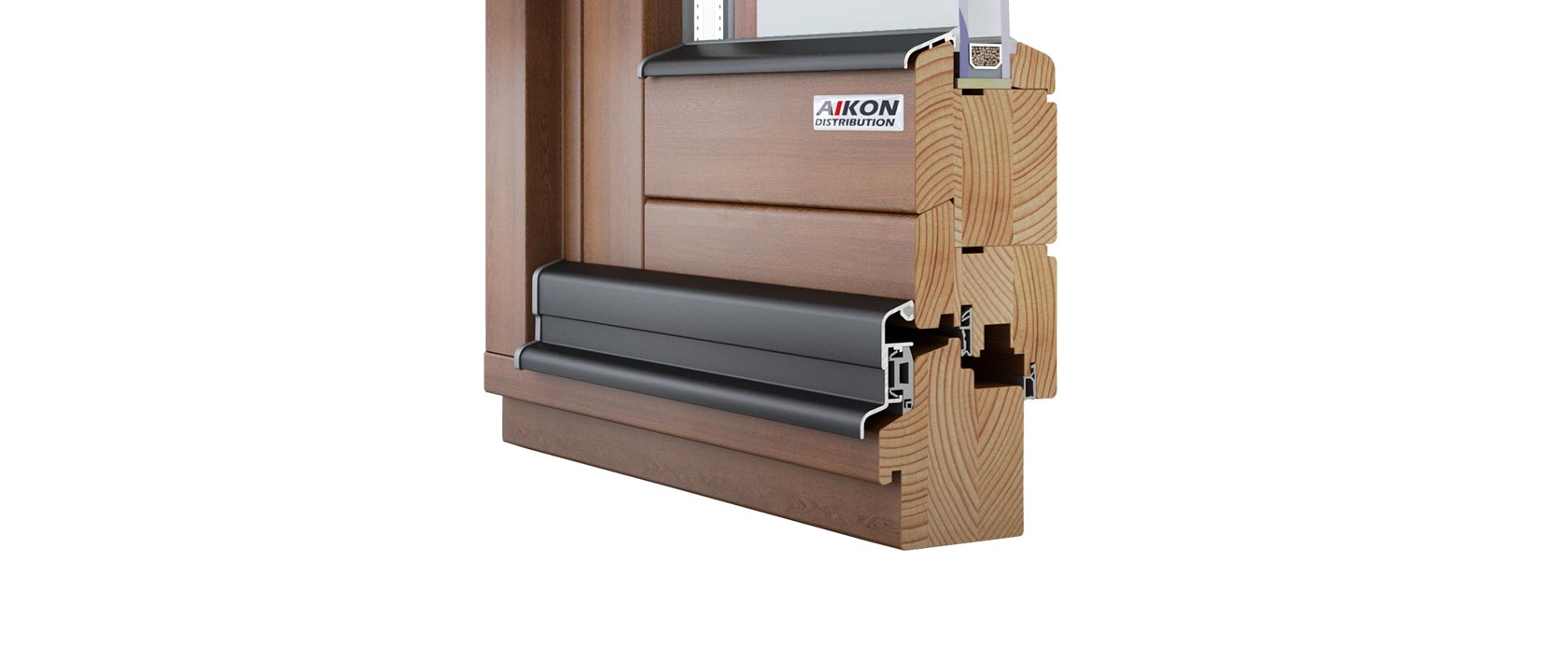 Finestre di legno su misura