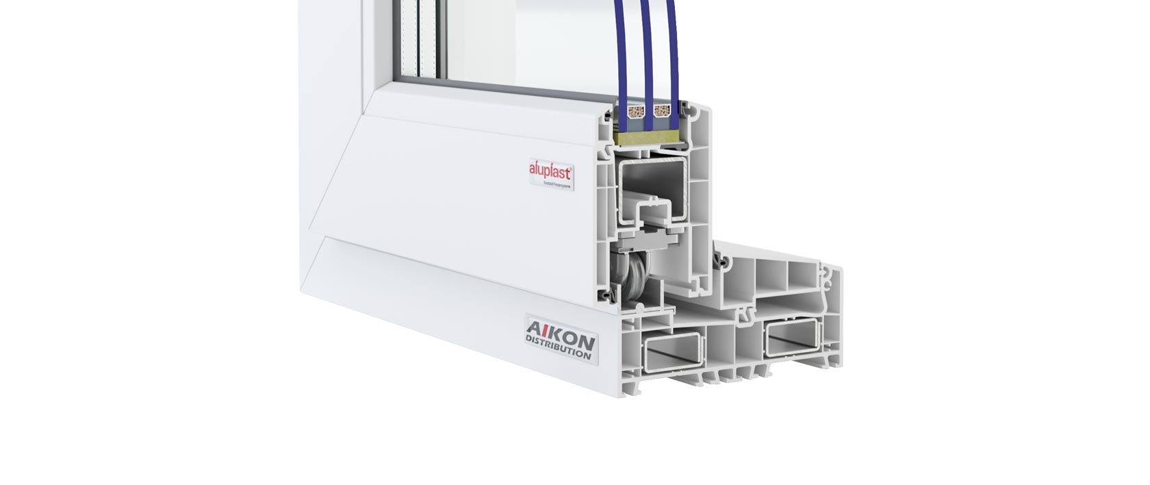 Aluplast smart slide porte