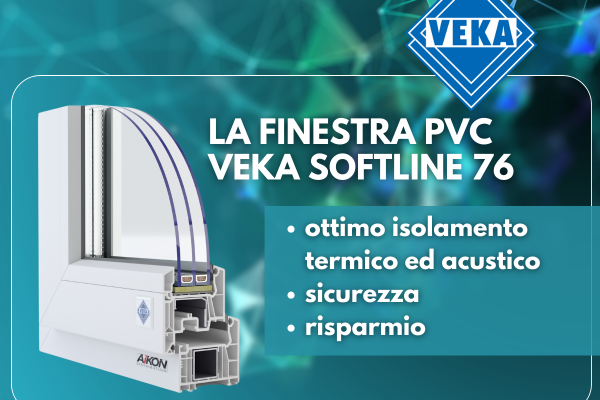 3 motivi per scegliere le finestre Veka Softline 76